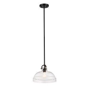 Lucas + McKearn - PD-HAMPTON-P-GR - One Light Pendant - Hampton - Graphite