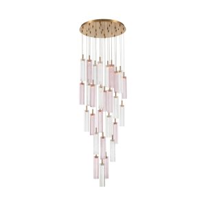 Crystorama - ADD-415-AG-SP - LED Pendant - Addis - Aged Brass