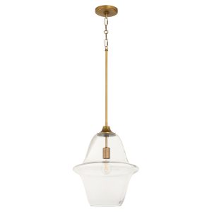 Quorum - 836-14-47 - Pendant - Stewart - Brushed Brass