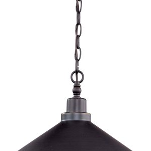 Nuvo Lighting - 60-1707 - One Light Pendant - Bridgeview - Mission Dust Bronze