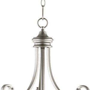 Quorum - 8154-3-64 - Three Light Pendant - Bryant - Classic Nickel