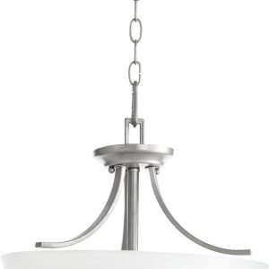 Quorum - 2760-16-64 - Three Light Dual Mount - Reyes - Classic Nickel