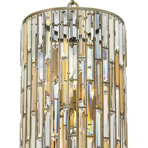 Fredrick Ramond - FR33736SLF - LED Chandelier - Gemma - Silver Leaf