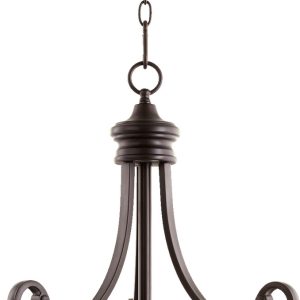 Quorum - 8154-3-186 - Three Light Pendant - Bryant - Oiled Bronze