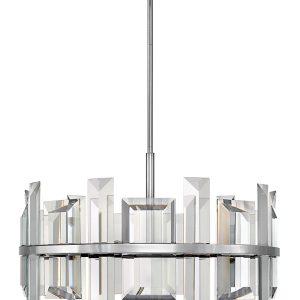 Fredrick Ramond - FR39215PNI - LED Chandelier - Odette - Polished Nickel