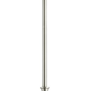 Quorum - 801-12-65 - One Light Pendant - Schoolhouse Pendants - Satin Nickel