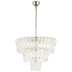 Cyan - 09668 - Ten Light Pendant - Polished Nickel