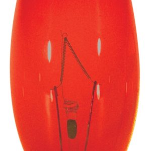 Satco - S3219 - Light Bulb - Transparent Red