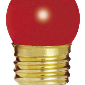 Satco - S4511 - Light Bulb - Ceramic Red