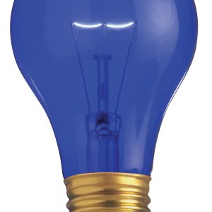Satco - S6082 - Light Bulb - Transparent Blue