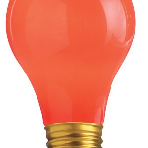 Satco - S6090 - Light Bulb - Ceramic Red