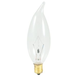 Bulbrite - 493025 - Light Bulb - Flame - Clear