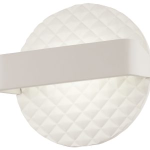 George Kovacs - P1773-044B-L - LED Wall Sconce - Quilted - Matte White