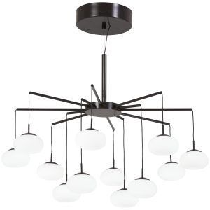 George Kovacs - P8238-671-L - LED Chandelier(Convertible To Semi Flush) - George's Web - Bronze With Gold Dust