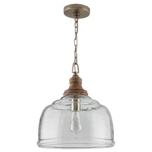 Capital Lighting - 330318GY - One Light Pendant - Julian - Grey Wash