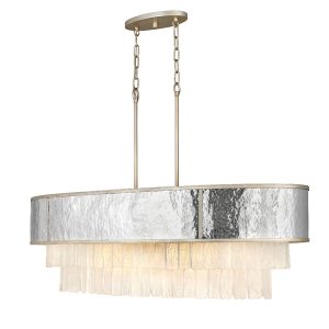 Fredrick Ramond - FR32709CPG - LED Linear Chandelier - Reverie - Champagne Gold