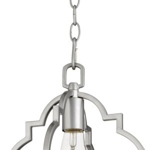 Quorum - 3842-64 - One Light Pendant - Dublin - Classic Nickel