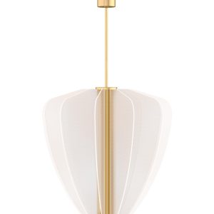 Visual Comfort Modern - 700NYR30BR-LED930 - LED Chandelier - Nyra - Plated Brass
