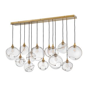 Hinkley - 30305HBR - LED Chandelier - Skye - Heritage Brass