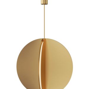 Visual Comfort Modern - 700TDBAU36NB-LED930 - LED Pendant - Bau - Natural Brass