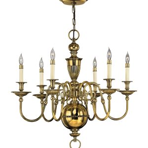 Hinkley - 4416BB - LED Chandelier - Cambridge - Burnished Brass