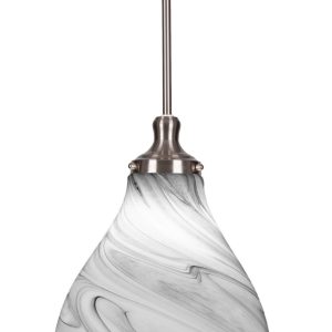 Toltec Lighting - 79-BN-4729 - One Light Pendant - Juno - Brushed Nickel