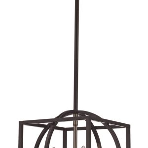 Trans Globe Imports - 11184 BN-BK - Mid. Chandeliers - Candle