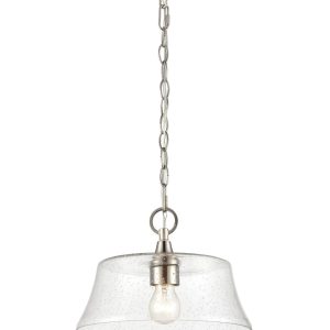 Millennium - 2111-BN - One Light Pendant - Caily - Brushed Nickel