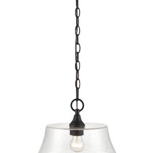 Millennium - 2111-MB - One Light Pendant - Caily - Matte Black