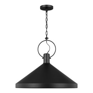 Visual Comfort Studio - 6884901EN3-112 - One Light Pendant - Lyon - Midnight Black