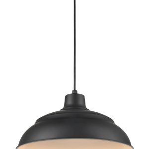 Millennium - LEDRWHC17-SB - LED Warehouse/Cord Hung - R Series - Satin Black