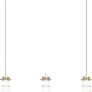 Westgate - LCFB-3LS-MCT5 - LED Pendant - Brushed-Nickel