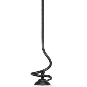 Toltec Lighting - 900-MB-2161 - One Light Pendant - Capri - Matte Black