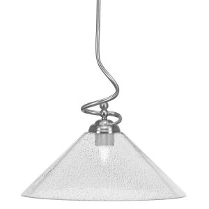 Toltec Lighting - 900-BN-2162 - One Light Pendant - Capri - Brushed Nickel