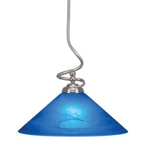Toltec Lighting - 900-BN-415 - One Light Pendant - Capri - Brushed Nickel