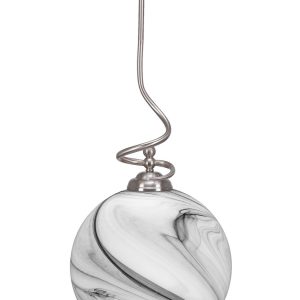 Toltec Lighting - 900-BN-4369 - One Light Pendant - Capri - Brushed Nickel