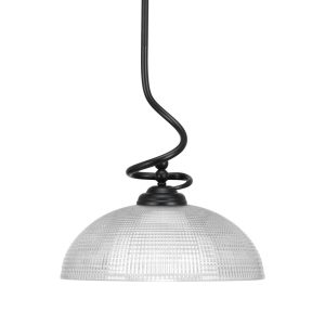 Toltec Lighting - 900-MB-540 - One Light Pendant - Capri - Matte Black