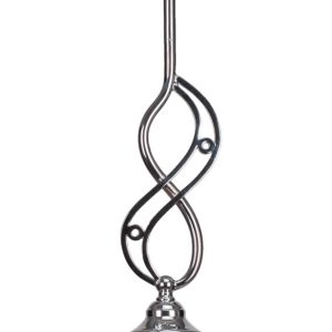 Toltec Lighting - 232-CH-520 - One Light Mini Pendant - Jazz - Chrome