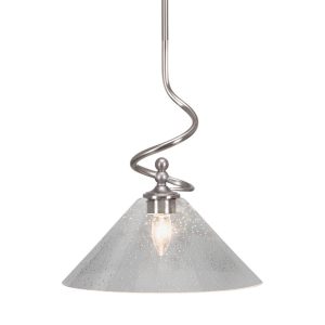 Toltec Lighting - 901-BN-306 - One Light Mini Pendant - Capri - Brushed Nickel