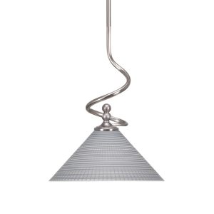 Toltec Lighting - 901-BN-4002 - One Light Mini Pendant - Capri - Brushed Nickel