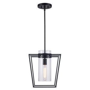 Trans Globe Imports - 11390 BK - One Light Pendant - Nova - Black