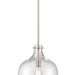 Millennium - 2071-MG - One Light Pendant - Modern Gold