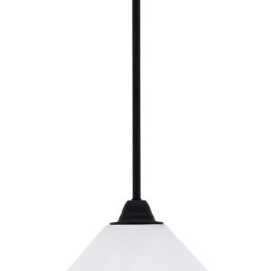 Toltec Lighting - 3401-MB-2121 - One Light Mini Pendant - Paramount - Matte Black