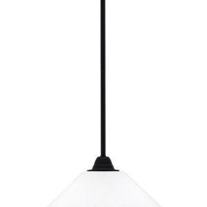 Toltec Lighting - 3401-MB-2161 - One Light Mini Pendant - Paramount - Matte Black