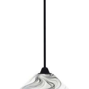 Toltec Lighting - 3401-MB-2169 - One Light Mini Pendant - Paramount - Matte Black