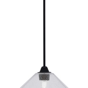 Toltec Lighting - 3401-MB-308 - One Light Mini Pendant - Paramount - Matte Black