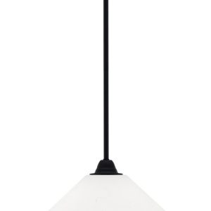 Toltec Lighting - 3401-MB-318 - One Light Mini Pendant - Paramount - Matte Black