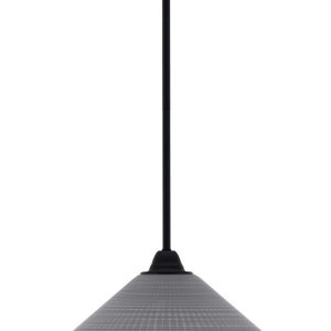 Toltec Lighting - 3401-MB-4012 - One Light Mini Pendant - Paramount - Matte Black