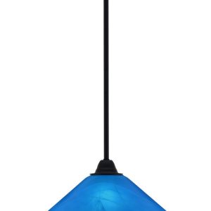 Toltec Lighting - 3401-MB-415 - One Light Mini Pendant - Paramount - Matte Black