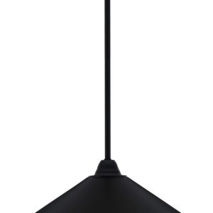 Toltec Lighting - 3401-MB-424 - One Light Mini Pendant - Paramount - Matte Black